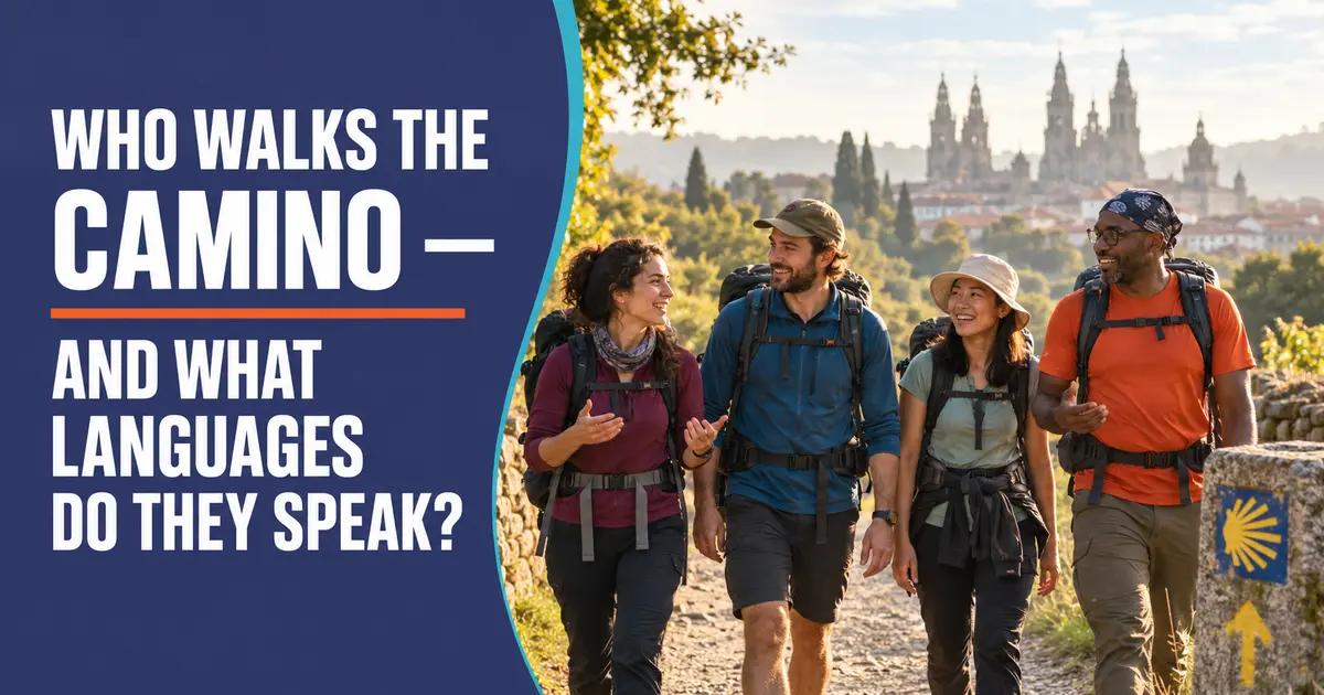 Who Walks the Camino de Santiago—and What Languages Do They Speak? International pilgrims talking on the route